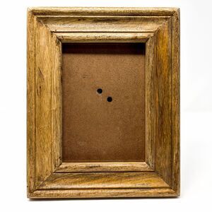 Vintage Handmade Wood Picture Frame 5x7 Rustic Distressed India